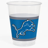 Detroit Lions 16oz Plastic Cups - 25 Pack